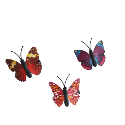 12 Sets 3 Pincitas Hermosas Mariposas $7.15 c/u