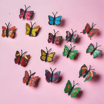 12 Sets 3 Pincitas Hermosas Mariposas $7.15 c/u