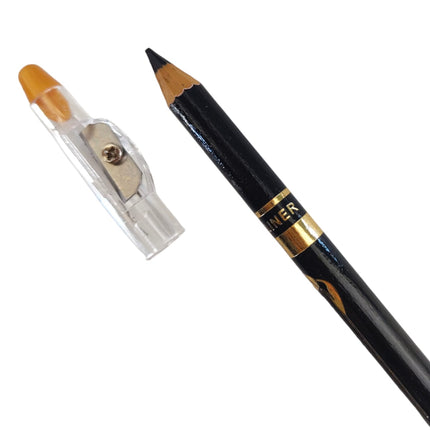 12 Lapices Delineadores Negro Y Color $6 c/u