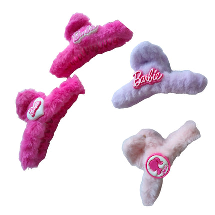 12 Pinzas Peluche Barbie $8.45 c/u