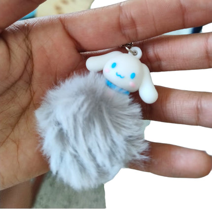 12 Llaveros Sanrio Pompom $5.20 c/u