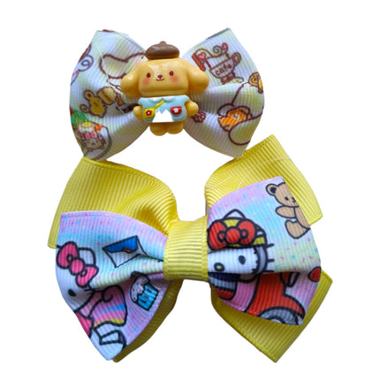 12 Pares De Moñitos Sanrio Baby $7.15 c/u