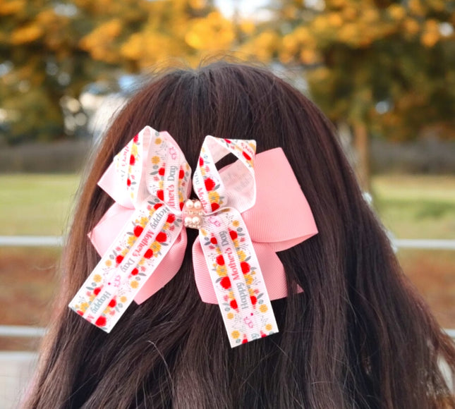 12 Moños Feliz Día Mamá $5.85 c/u