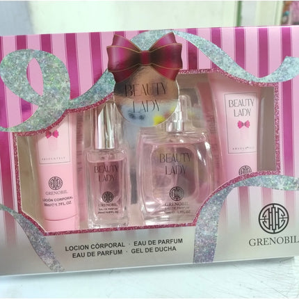 KIT 4 PIEZAS BEAUTY LADY GRENOBIL