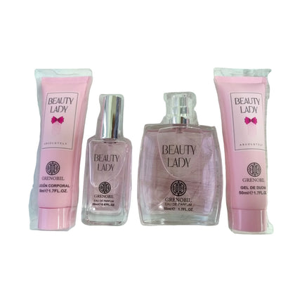 KIT 4 PIEZAS BEAUTY LADY GRENOBIL