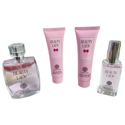 KIT 4 PIEZAS BEAUTY LADY GRENOBIL