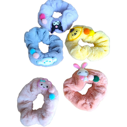 12 Scrunchies Peluche Sanrio $8.88 c/u