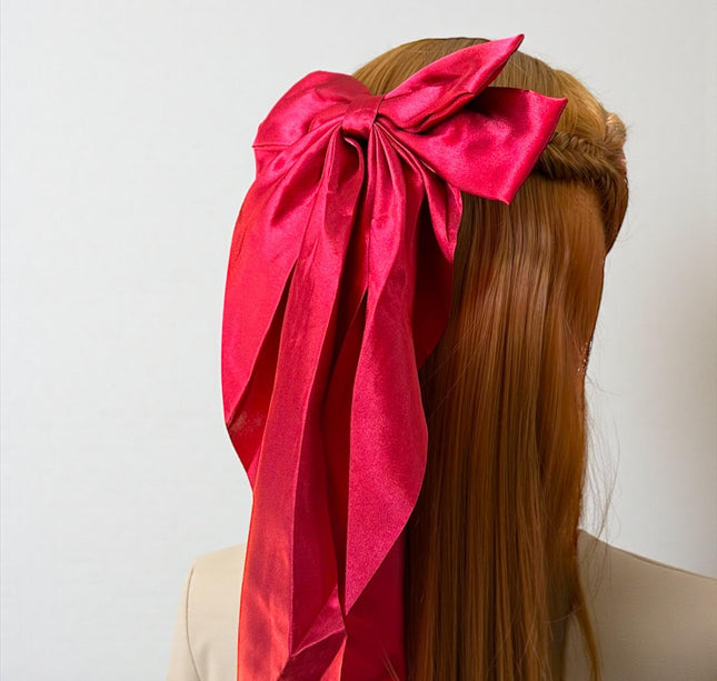 12 Moños Coquette Satín Colores $11.5 c/u