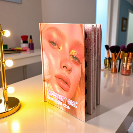 Paleta de Sombras/Rubores/Iluminadores/Polvos en Libro