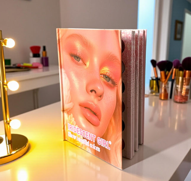 Paleta de Sombras/Rubores/Iluminadores/Polvos en Libro