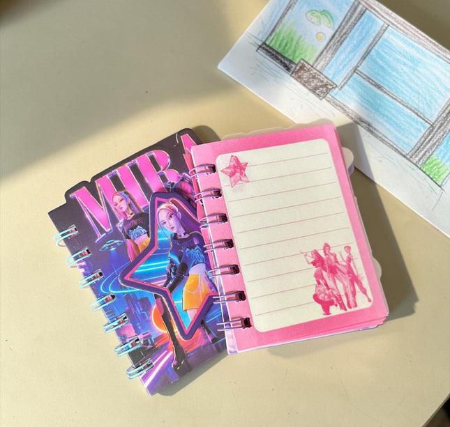 24 Libretitas Guerreras K-Pop 3D con Velcro $13 c/u