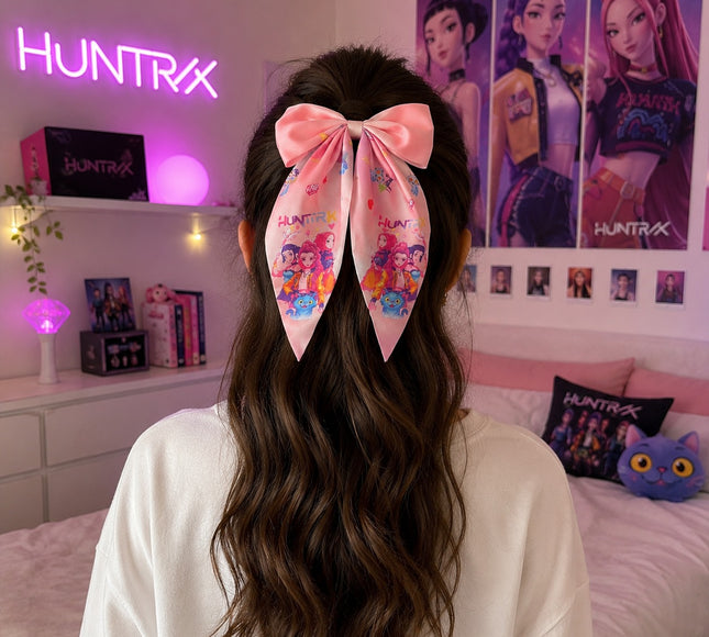 12 Moños Guerreras K-Pop Coquette Satinados $7.9 c/u