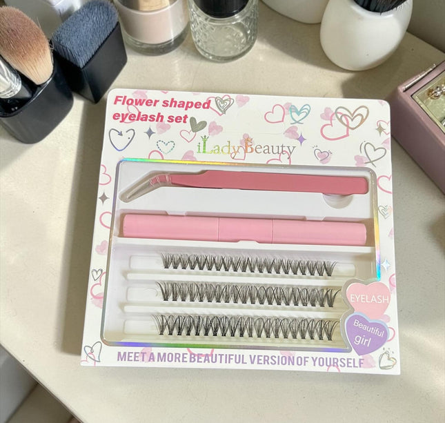 3 Sets Extenciones de Pestañas con Pagamento y Pinzas $49 c/u