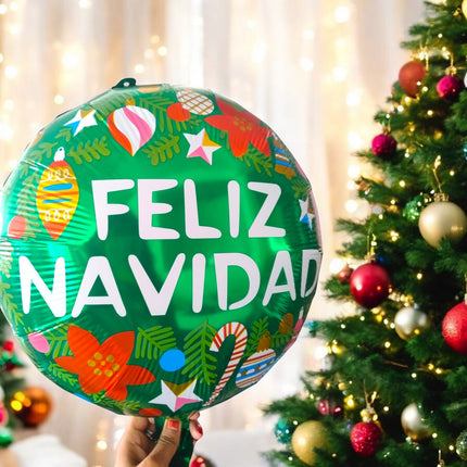 Globos Navidad circular