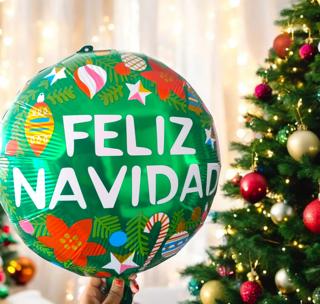 Globos Navidad circular