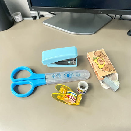 3 Sets Papeleria Capibaras Escolar $30 c/u
