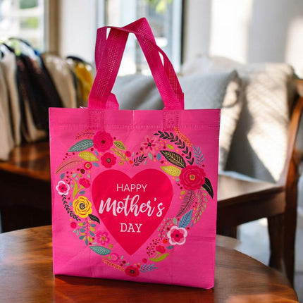 12 Bolsas "Feliz Día Mamá" Plastificadas $5.9 c/u