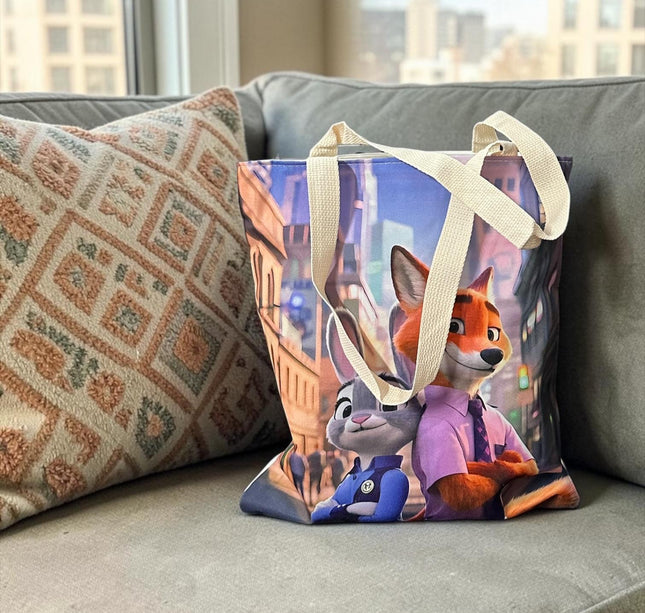 3 Bolsa Zootopia Tipo Tote 37CM*32CM $55 c/u