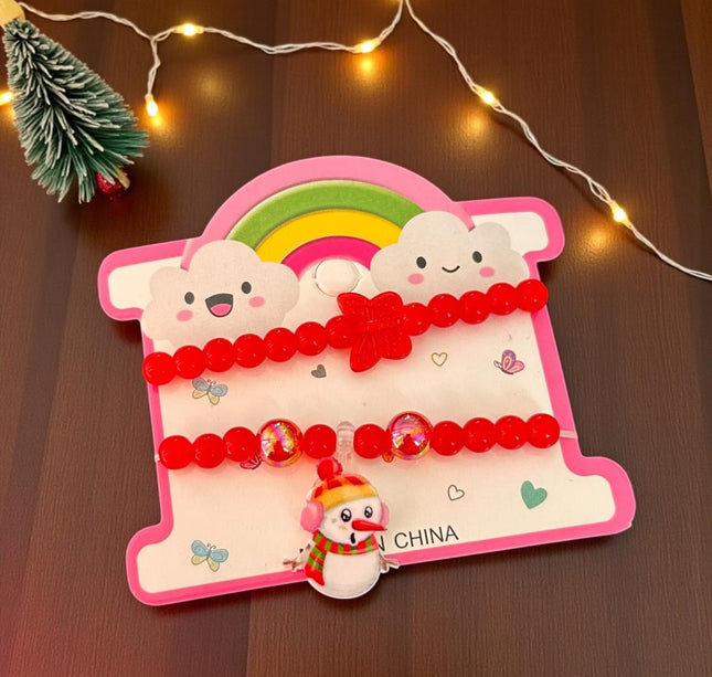 12 Set  2 Pulseras Navideñas $7.2 c/u