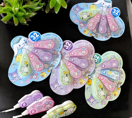 12 Set 4 Correctores Sanrio $18.9 c/u