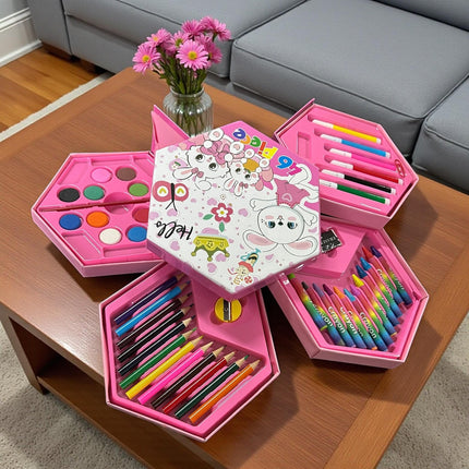 Sets de Dibujo Caja Desmontable Infantil