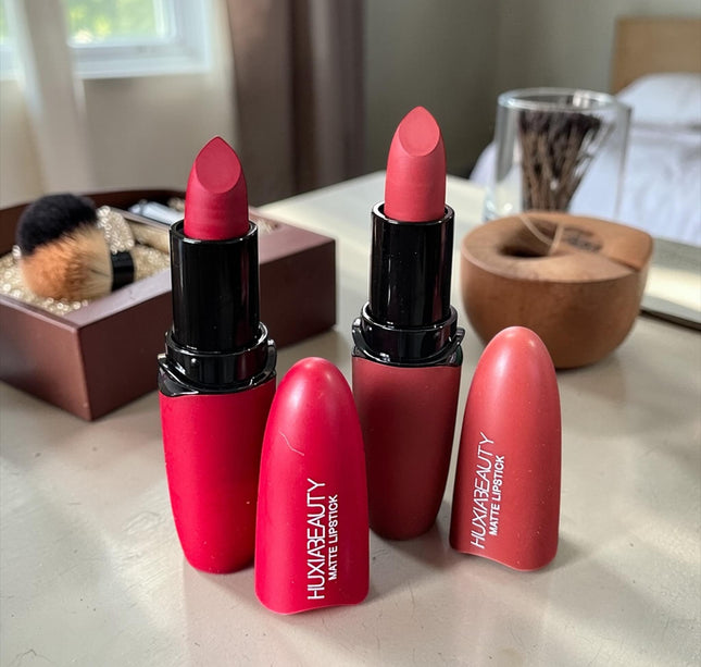 12 Labiales Matte Huxia Lipstick $11 c/u