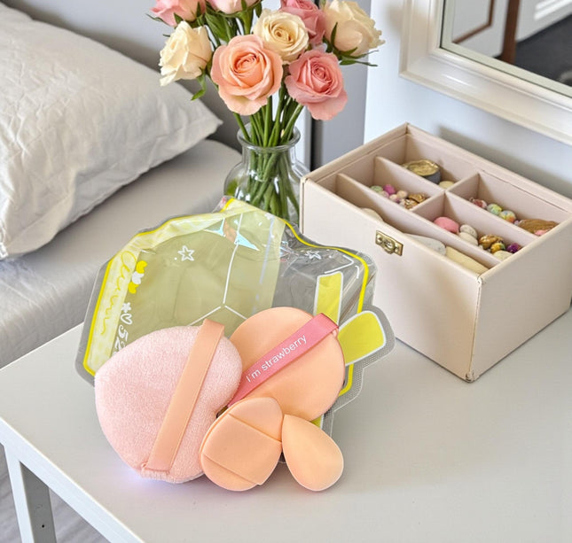 12 Sets Esponjas de Colores para Maquillaje DIferentes Tamaños $8.9 c/u