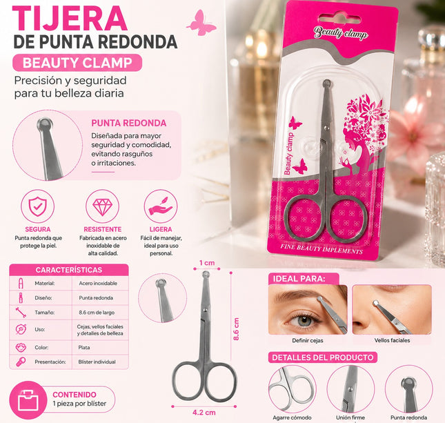 12 Tijeras para Skincare Nariz $5.9 c/u
