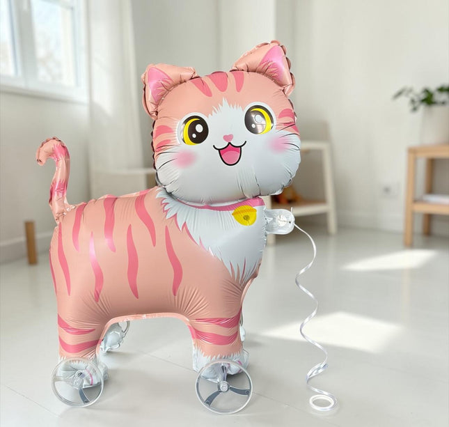 3 Globo/Carrito de Animalitos Hermosos (con Ruedas Incluidas) $35 c/u