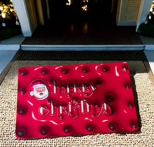 3 Tapetes Navideños para Interiores con Estampado $29 c/u