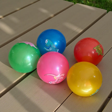 12 Pelotas de Plastico Dinosurios Colores $8 c/u