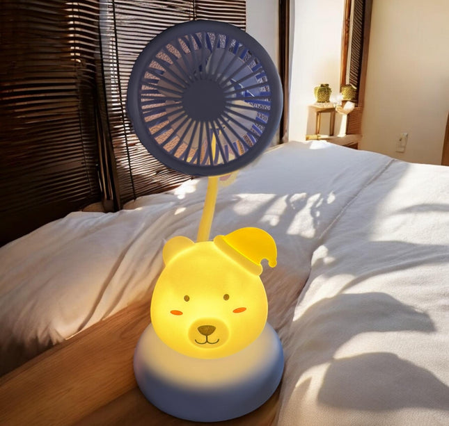 Ventilador con Base de Animalitos