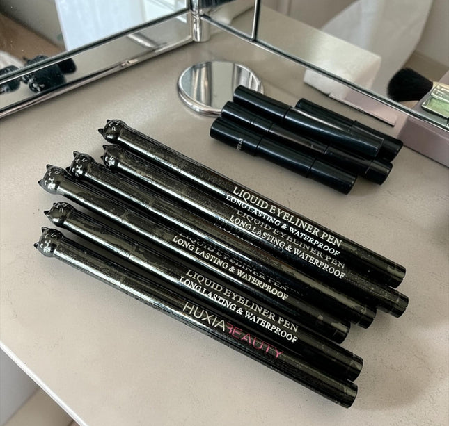 12 Delineadores De Gatito Huxia $13 c/u