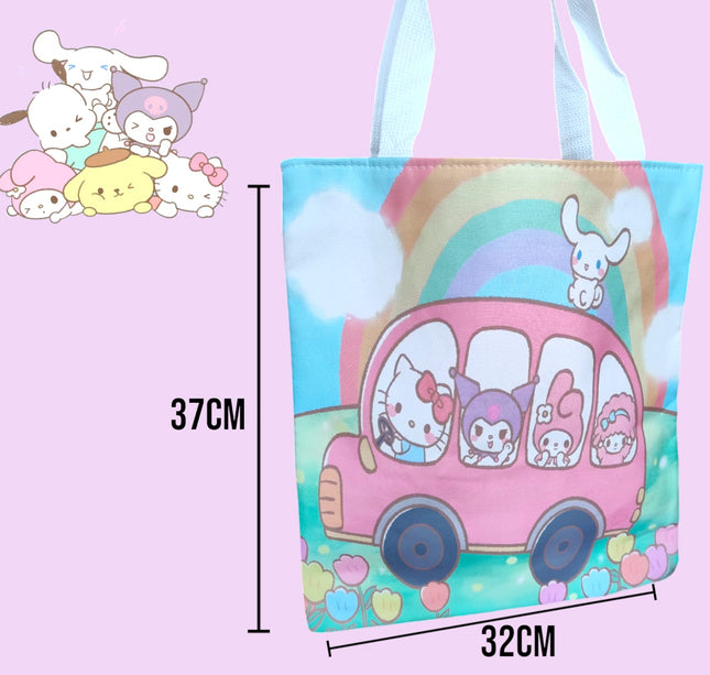 6 Bolsas Tote Sanrio $49 c/u