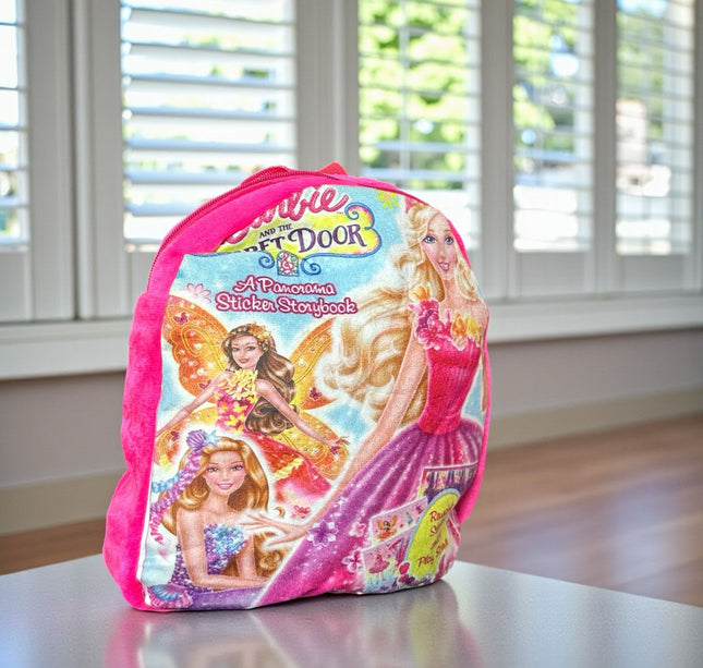 Mochila Barbie de Peluche con Tirantes Ajustables