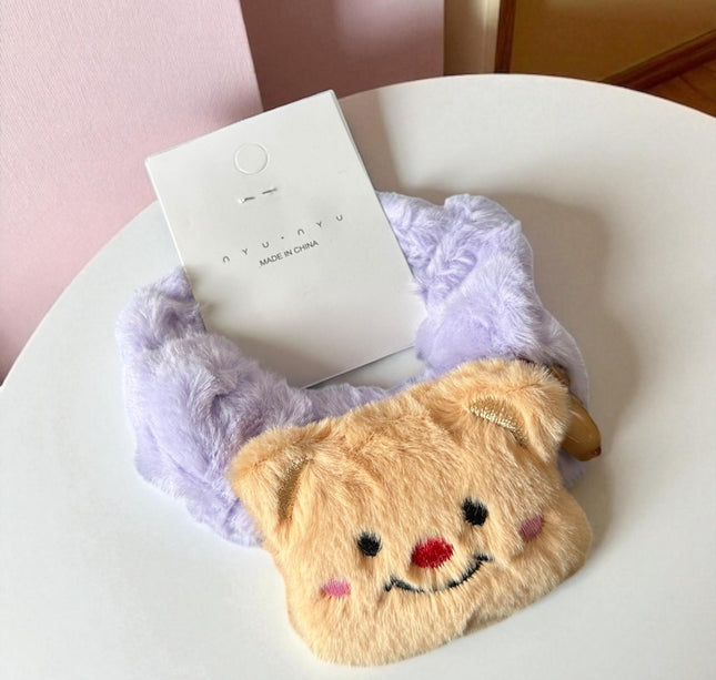 12 Scrunchies Capibaras Peluche $14.5 c/u