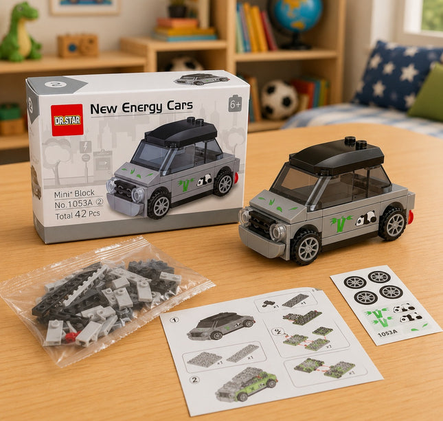 3 Carro para Armar Tipo Lego Diferentes Diseños $45 c/u