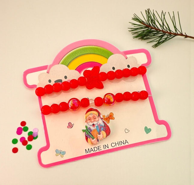 12 Set  2 Pulseras Navideñas $7.2 c/u