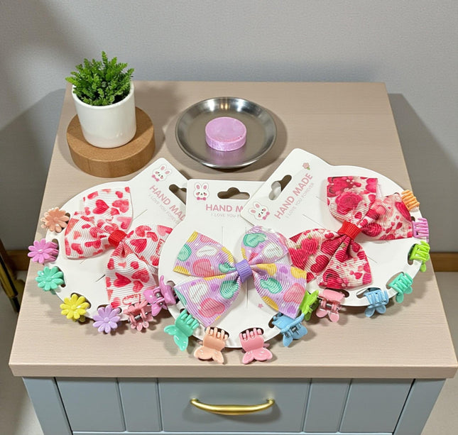 12 Sets Moñito y Piojitos de Figuras $6.5 c/u