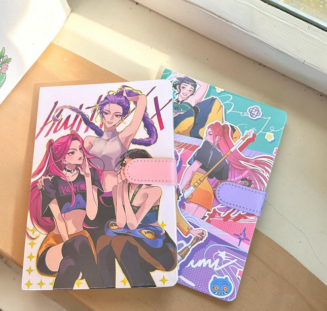 3 Diario/Agenda Guerreras K-Pop $50 c/u