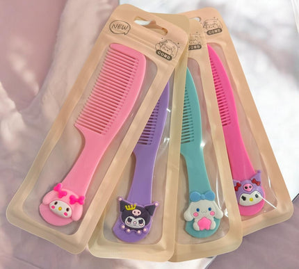 12 Peines Sanrio para cabello Colores  $6.2 c/u