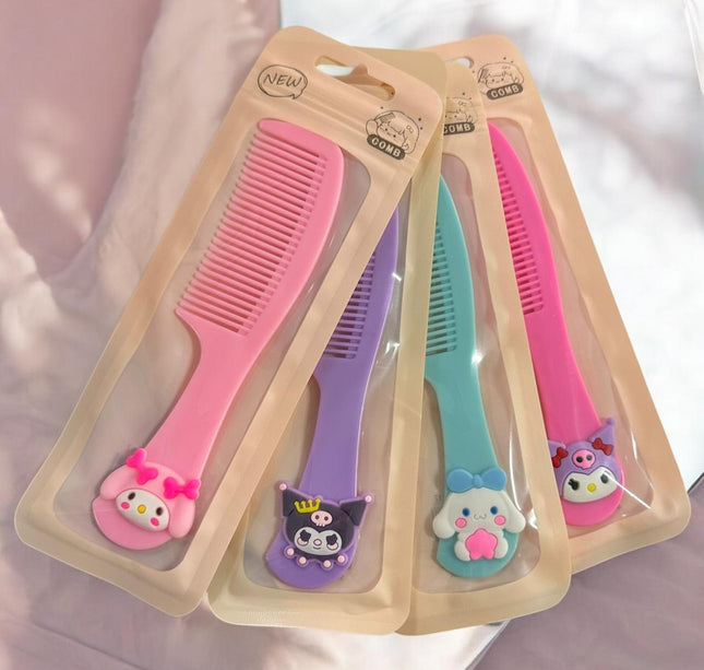 12 Peines Sanrio para cabello Colores  $6.2 c/u