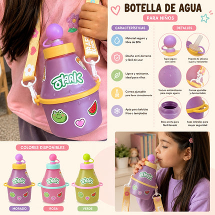 Exclusivo Tienda en linea 💥💎 Botella para Agua Infantil con Agarradera