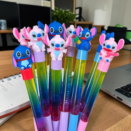 12 Lapiceros Sticht Gel Brillos $6.8 c/u