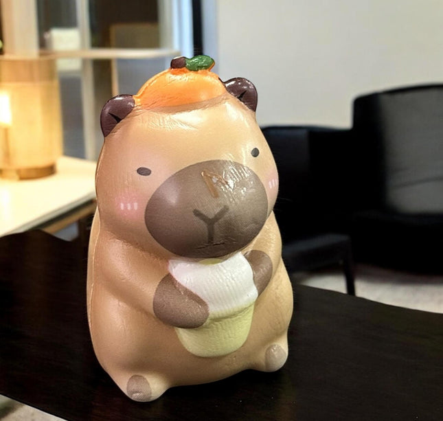 12 Squishies Capibaras Con Luz $10.5 c/u