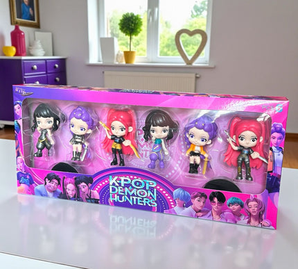 6 Figuras Guerreras K-Pop coleccionables $32 c/u
