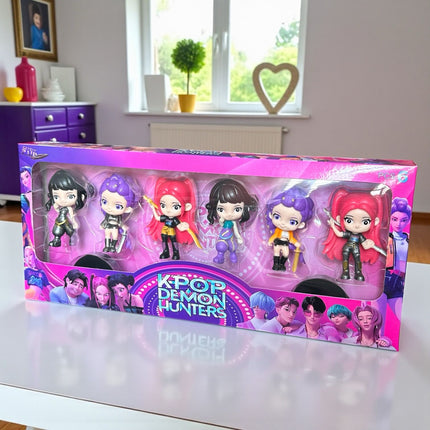 6 Figuras Guerreras K-Pop coleccionables $32 c/u