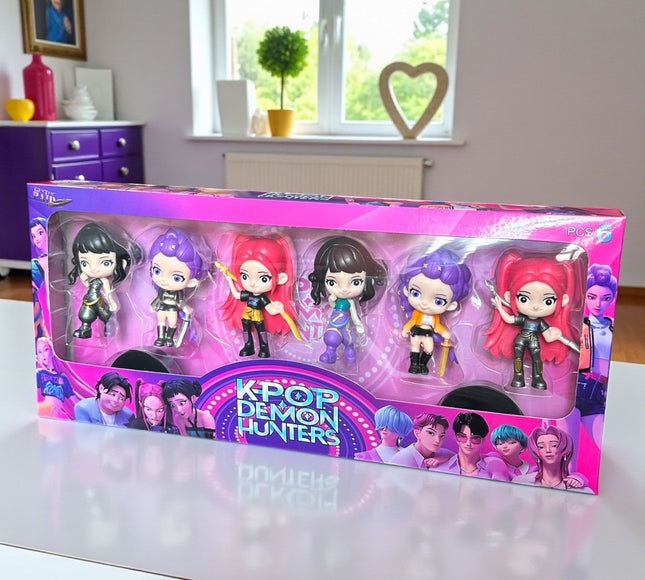 6 Figuras Guerreras K-Pop coleccionables $32 c/u