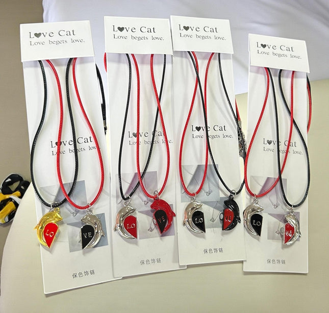 12 Sets de Collares "Love" Pareja $15 c/u