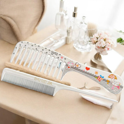 12 Sets 2 Peines para Cabello  decorados Gatitos $6.9 c/u